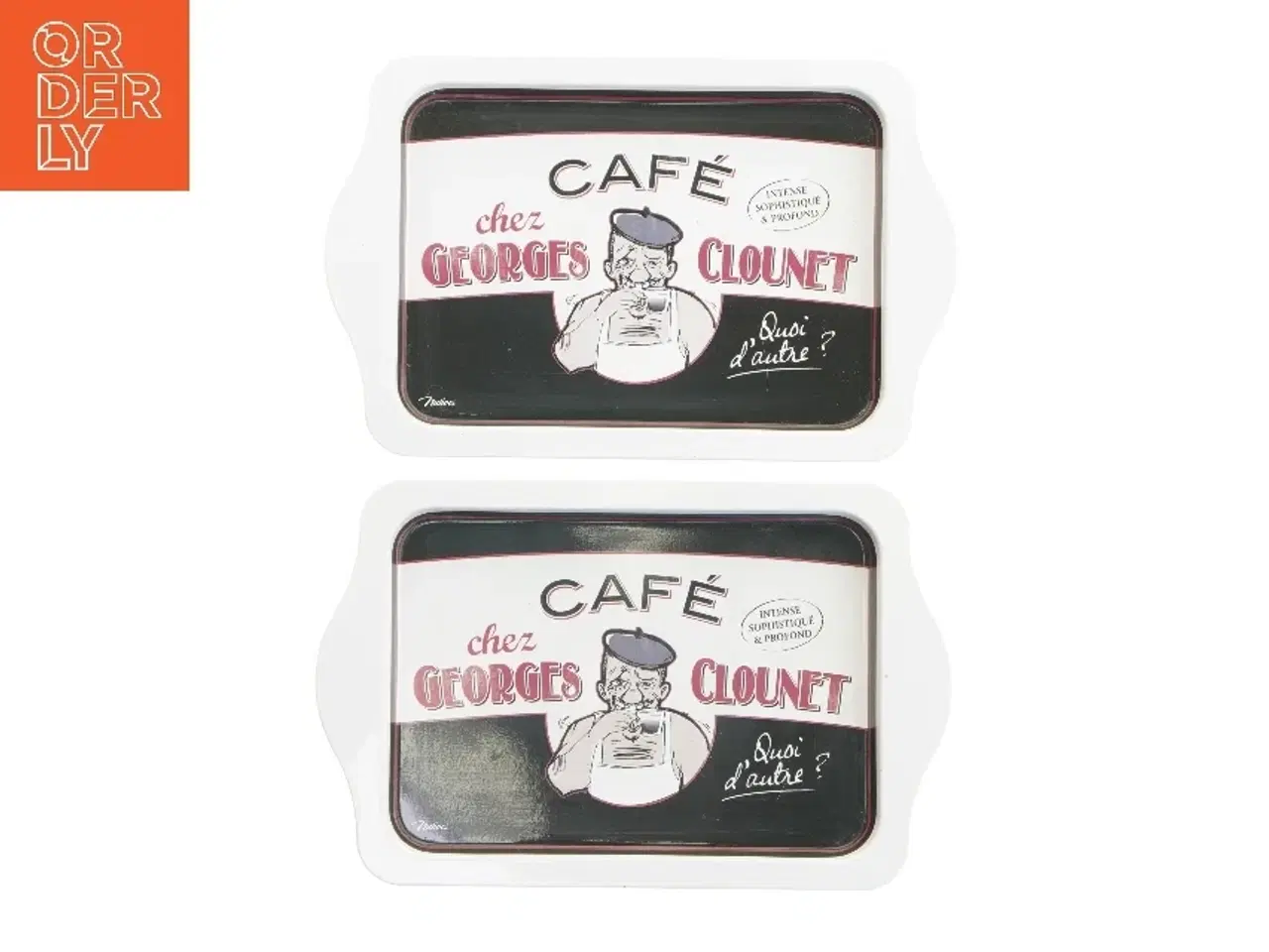 Billede 1 - To Café Georges Clounet bakker fra Natives (str. 25x16 cm)