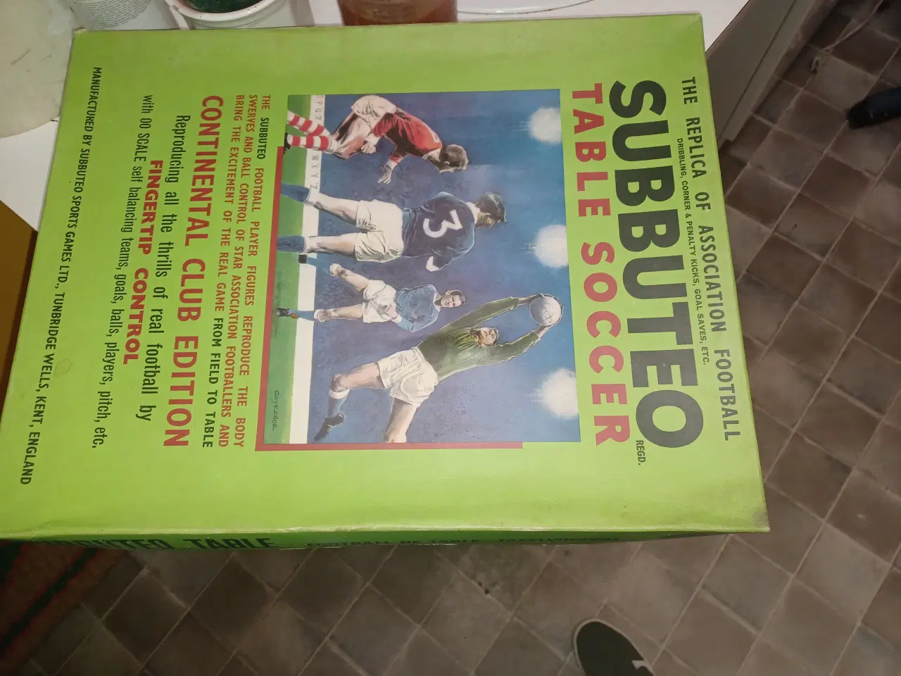Billede 3 - Ældre Subbuteo fodboldspil