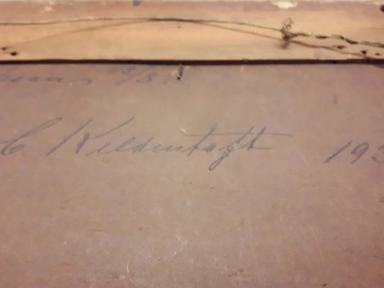 Billede 4 - Maleri    kildentoft  signeret 1931
