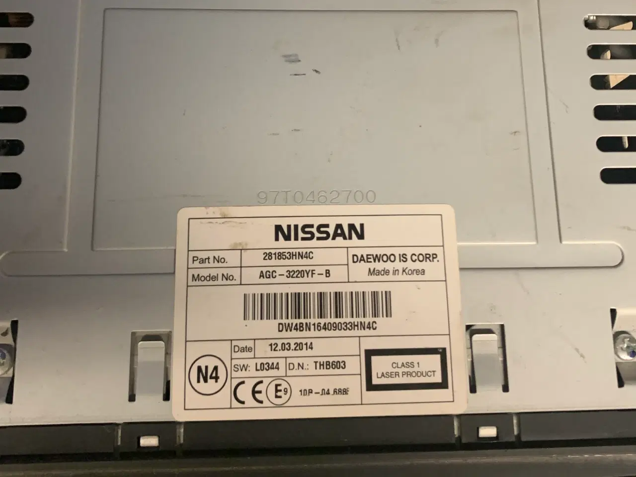 Billede 2 - Bilradio til Nissan