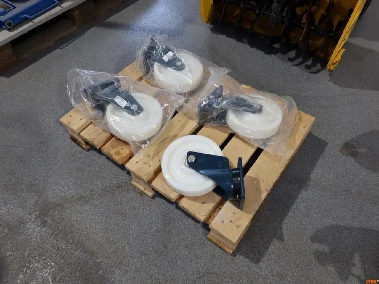 Billede 1 - HJUL, 4 stk. ubr