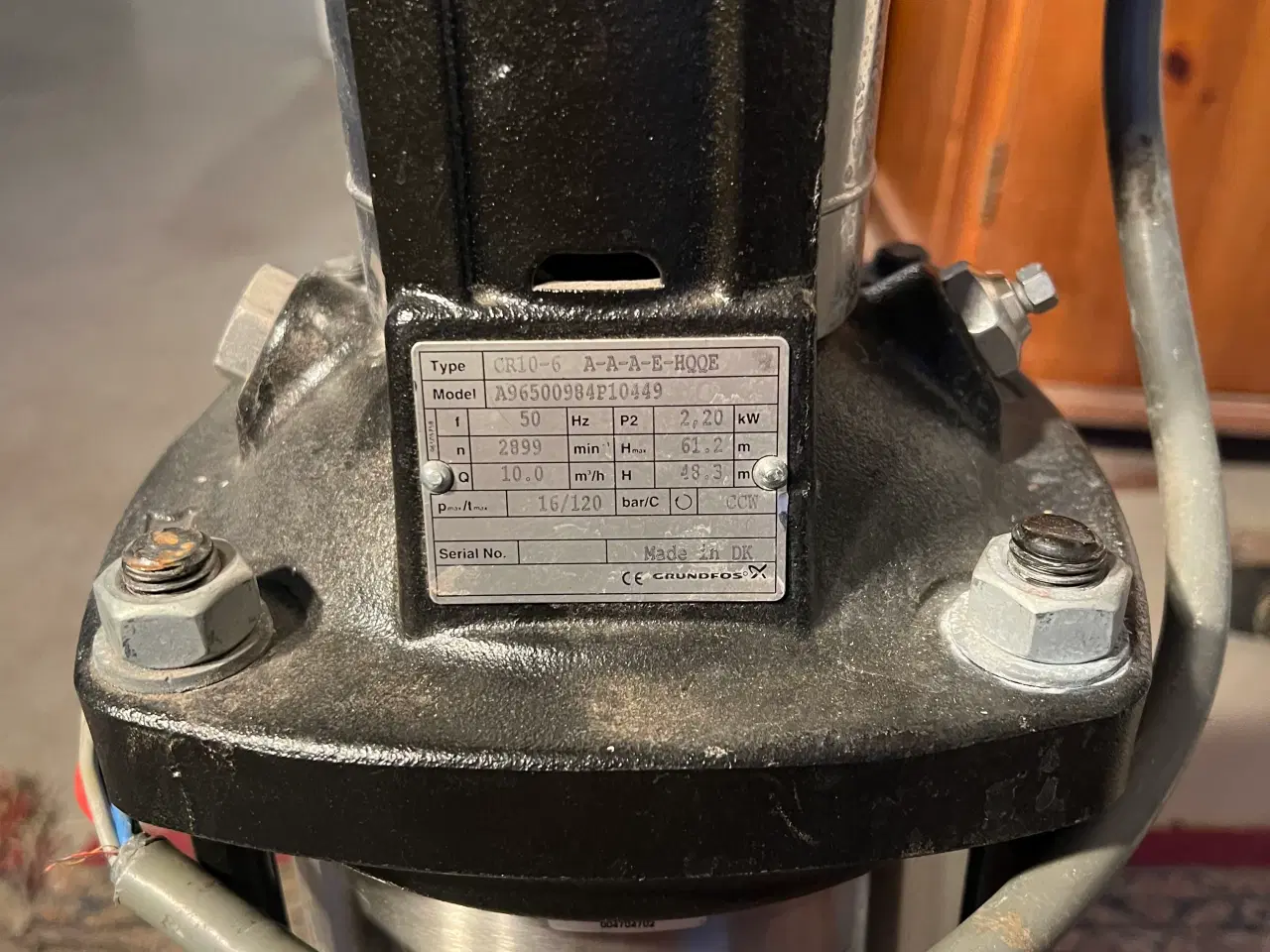 Billede 2 - Grundfos CR 10-6