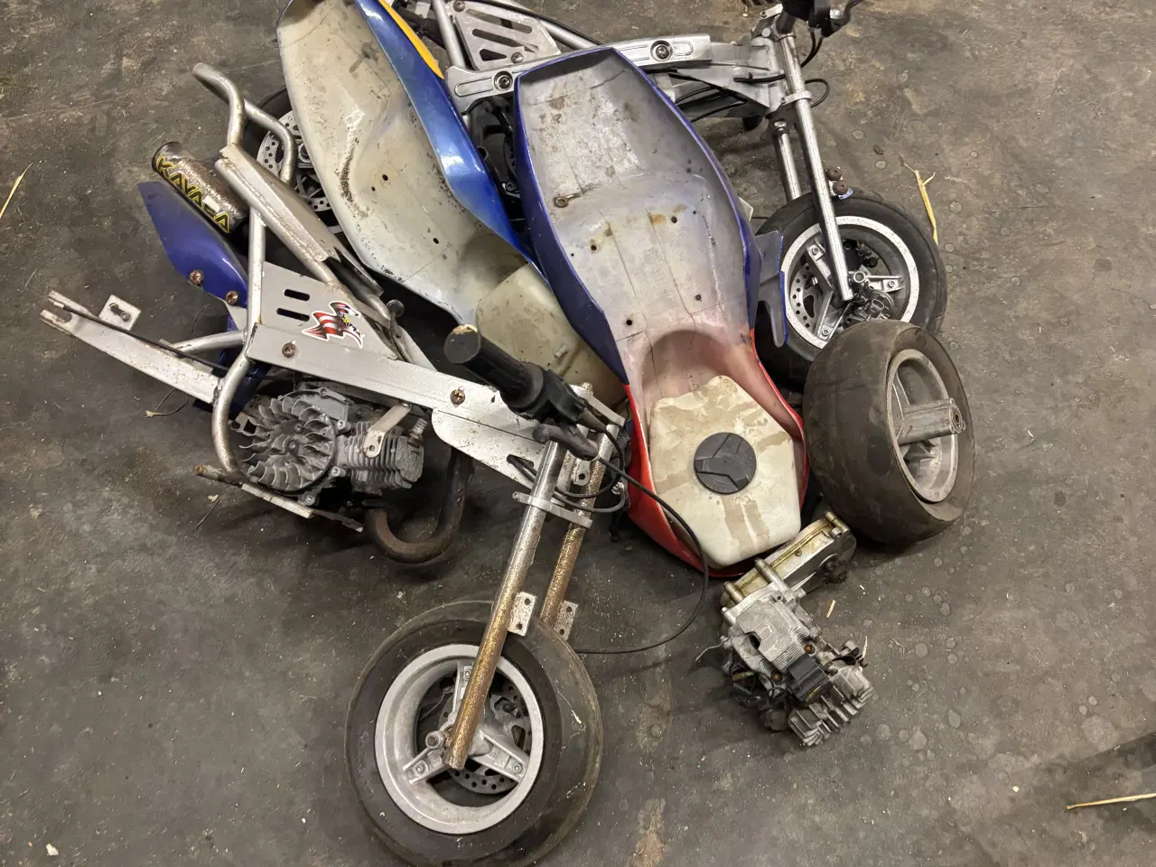 Billede 1 - To pocketbike tre motor