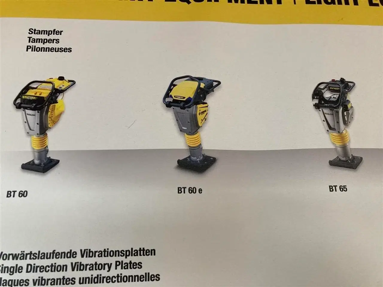 Billede 13 - Bomag BT 60E Elstamper/jordloppe med batteripakke og lader