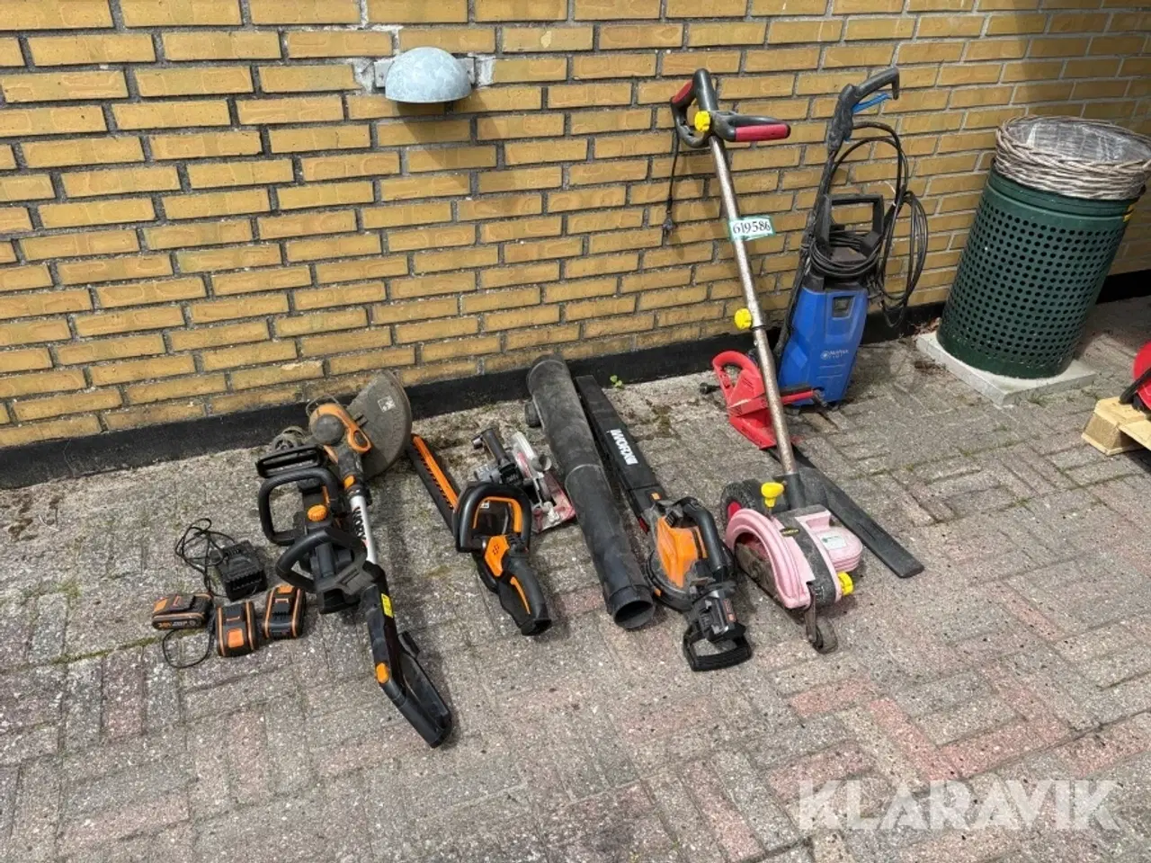 Billede 2 - Lot med havemaskiner Worx, powercraft