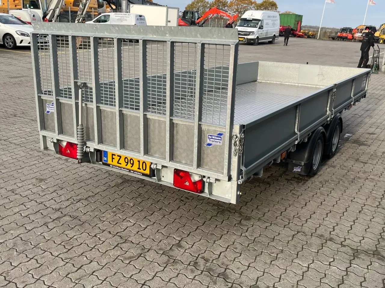 Billede 13 - Ifor Williams CT166 NY Vippelads trailer med elpumpe og alubund