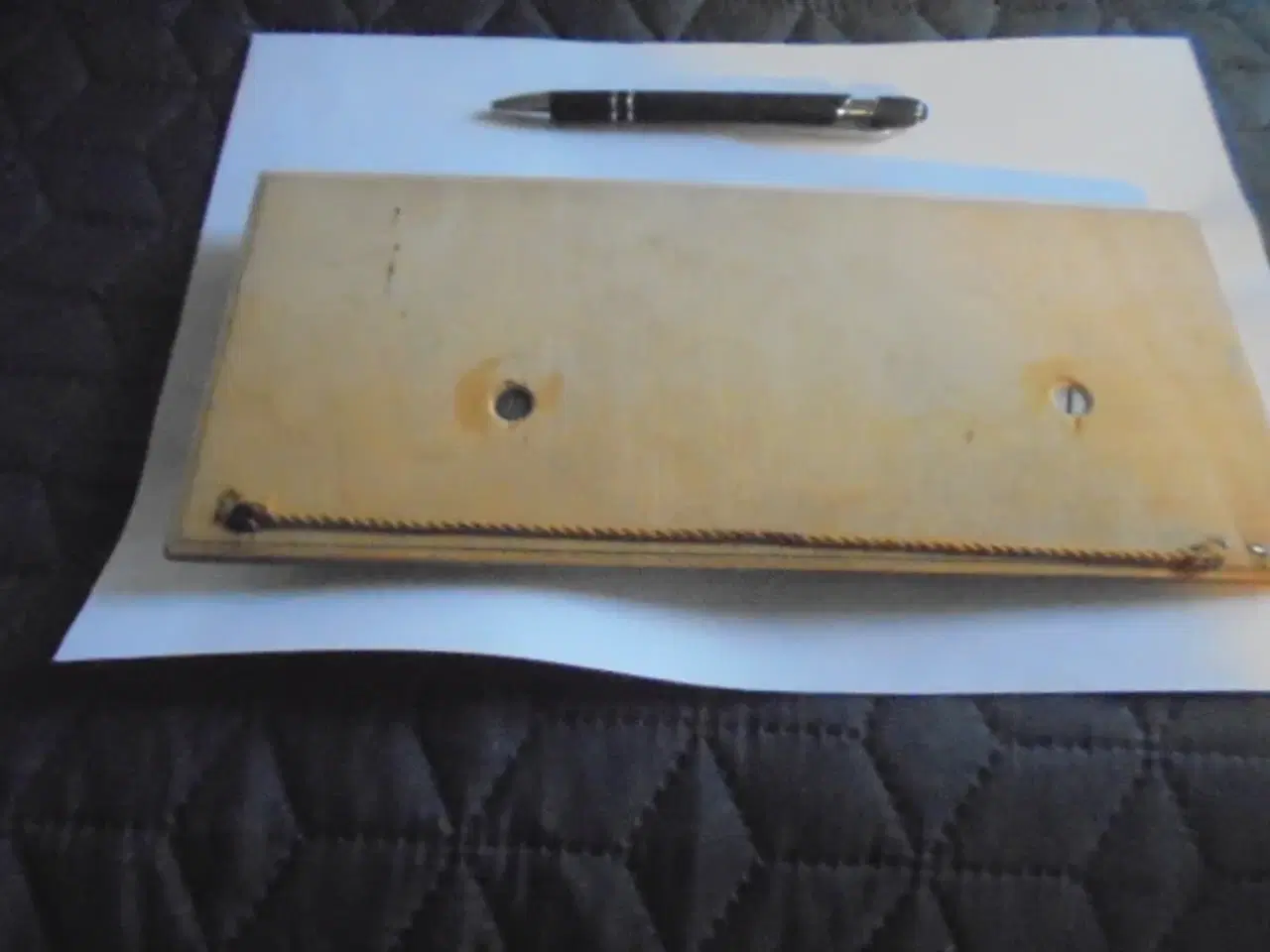 Billede 2 - Gammelt nøglebræt – flintepistol