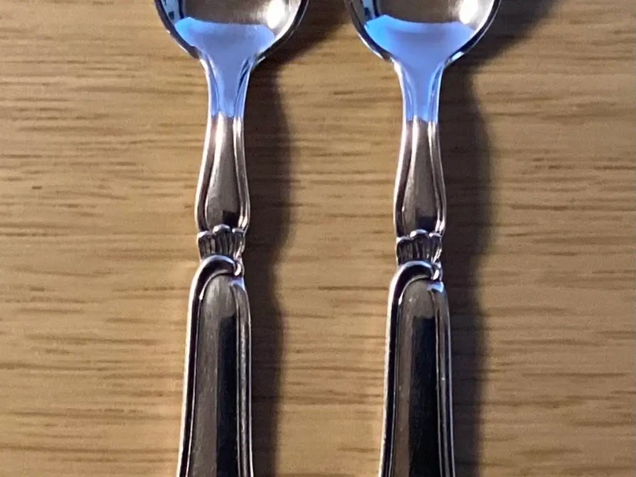 Billede 1 - Sølvplet saltskeer til “City” bestik, pris pr. stk