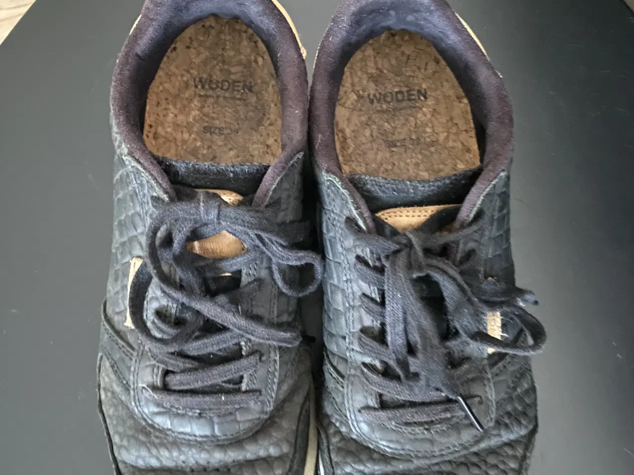 Billede 4 - Woden Sneakers str. 39 - sort