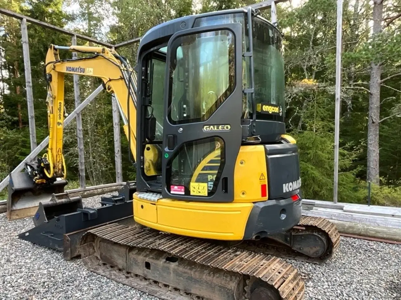 Billede 1 - Minigraver - Komatsu PC 50MR-2