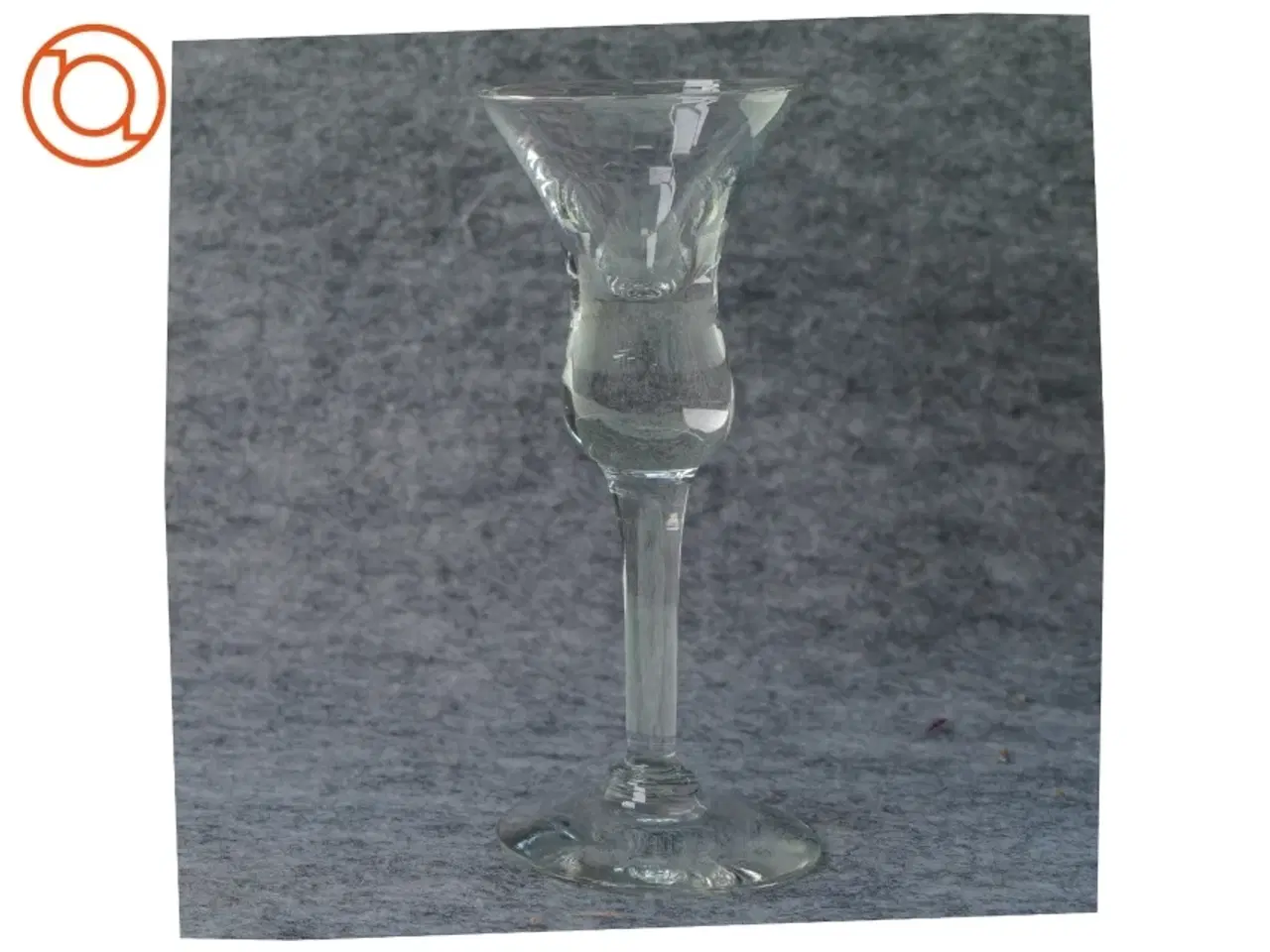 Billede 1 - Hollandsk snapseglas(str. 14 x 6 cm)