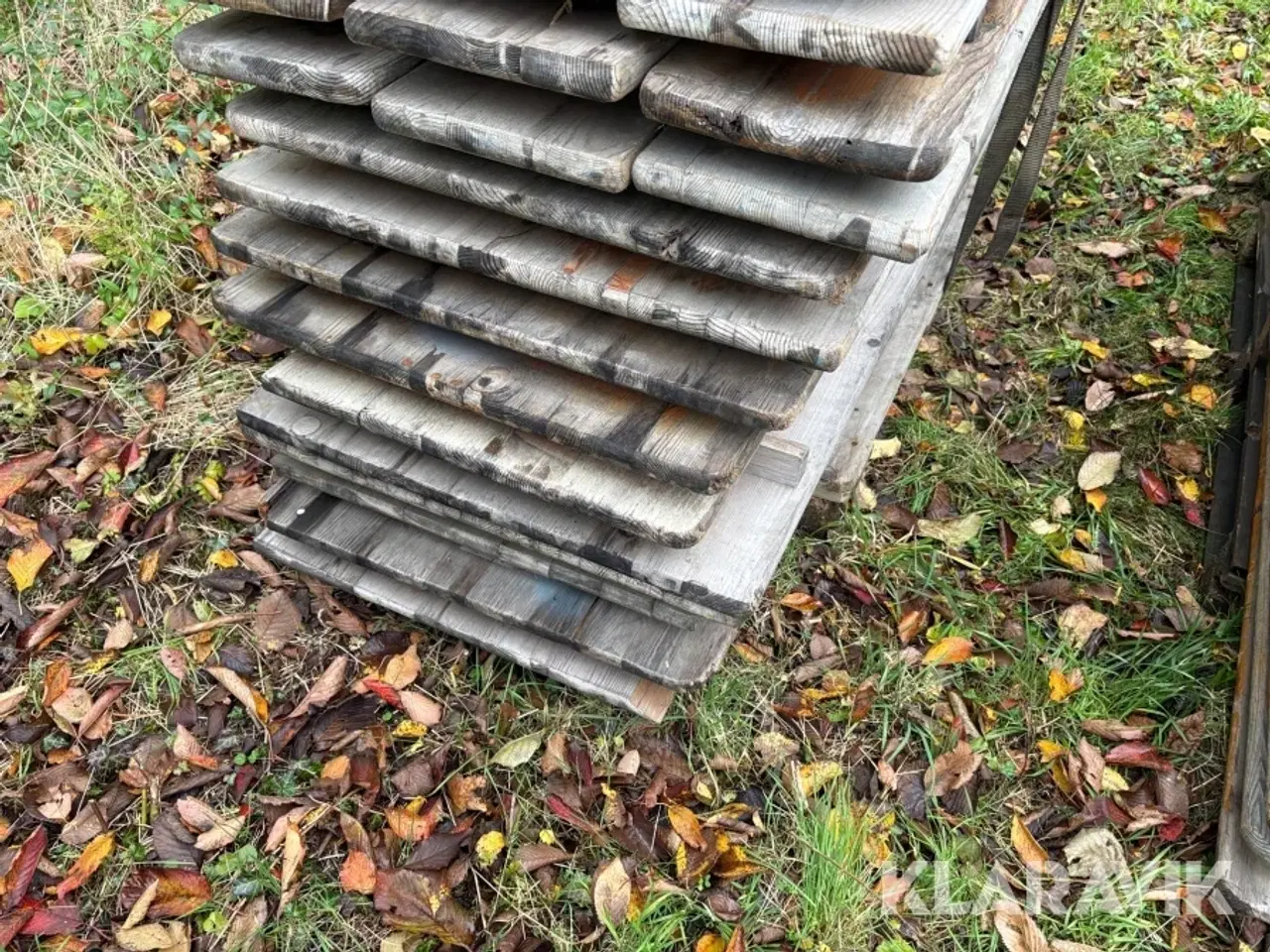 Billede 6 - Folde bænke og bordplader 1 Palle 15styk bænke & 10 bordplader
