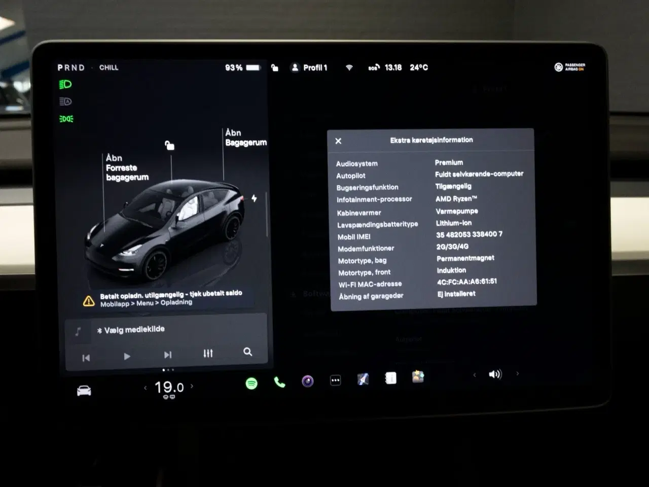 Billede 12 - Tesla Model Y  Performance AWD