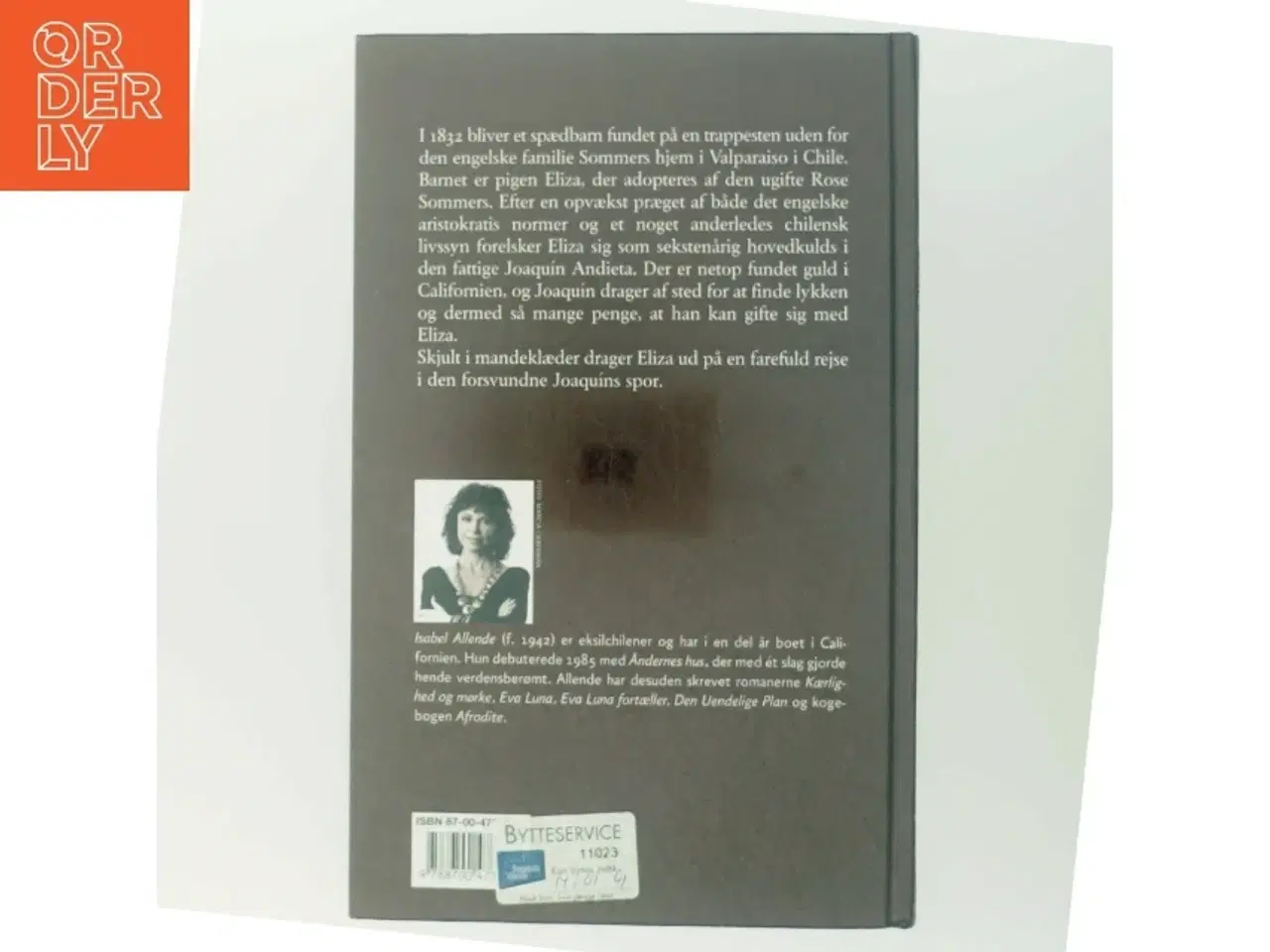 Billede 3 - &#39;Lykkens datter&#39; af Isabel Allende (bog)