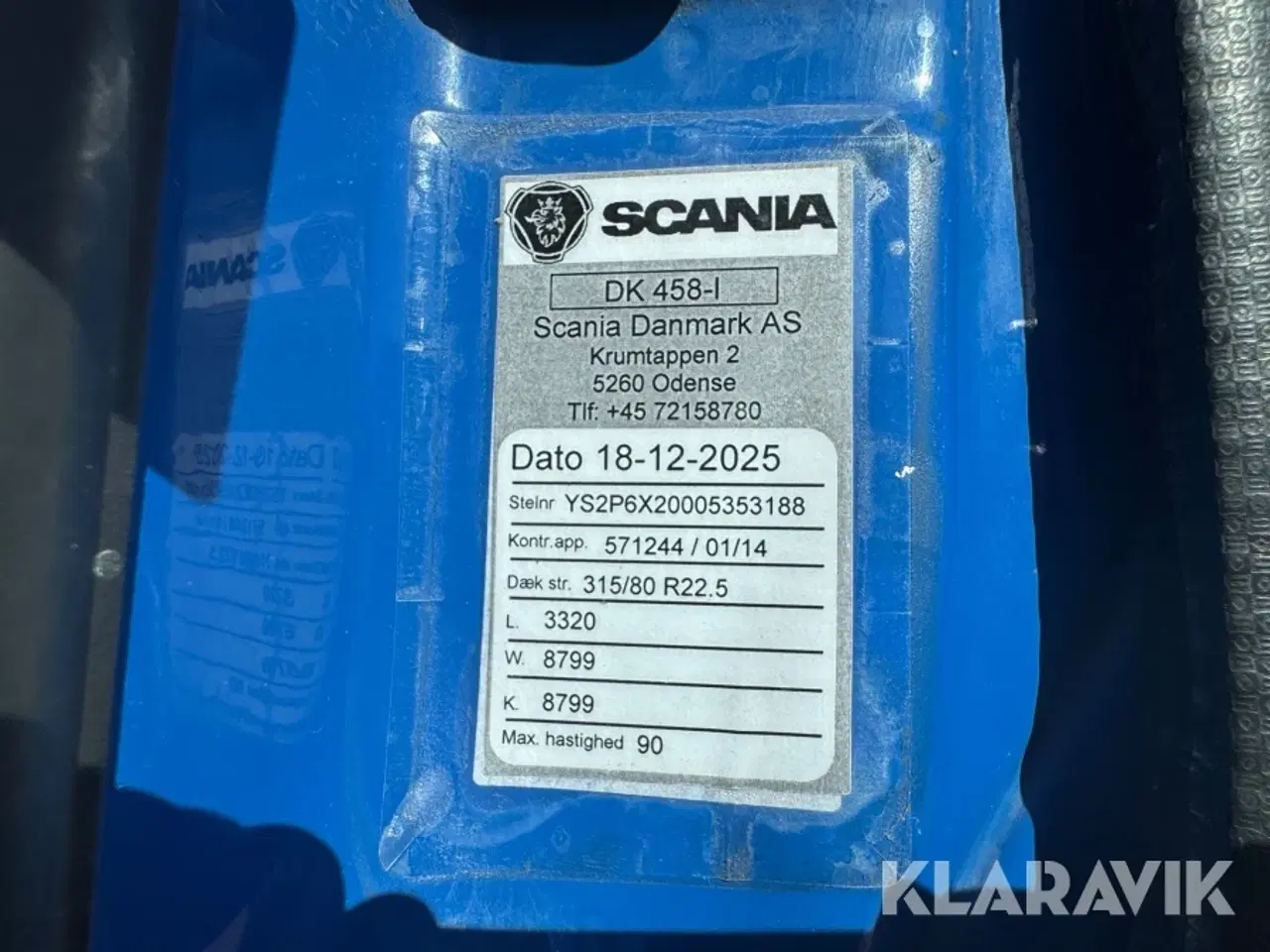 Billede 10 - Slamsuger Scania N331