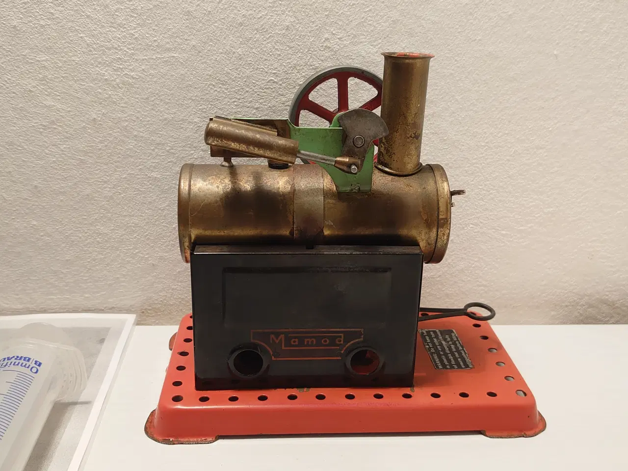 Billede 2 - Mamod dampmaskine Minor 2. Afprøvet. 1960-70.U.K.