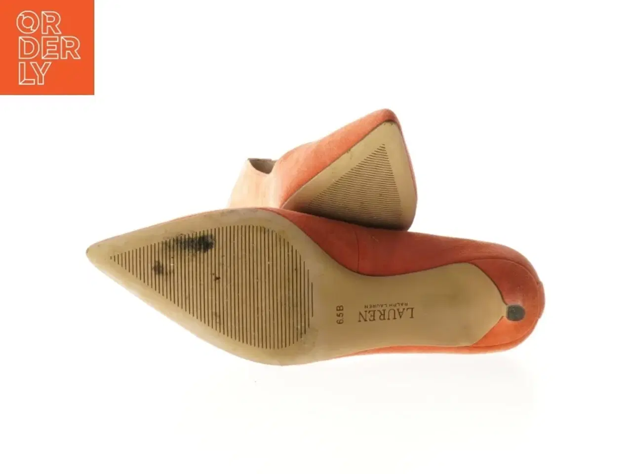 Billede 3 - Ralph Lauren orange stiletter fra Ralph Lauren (str. 37)