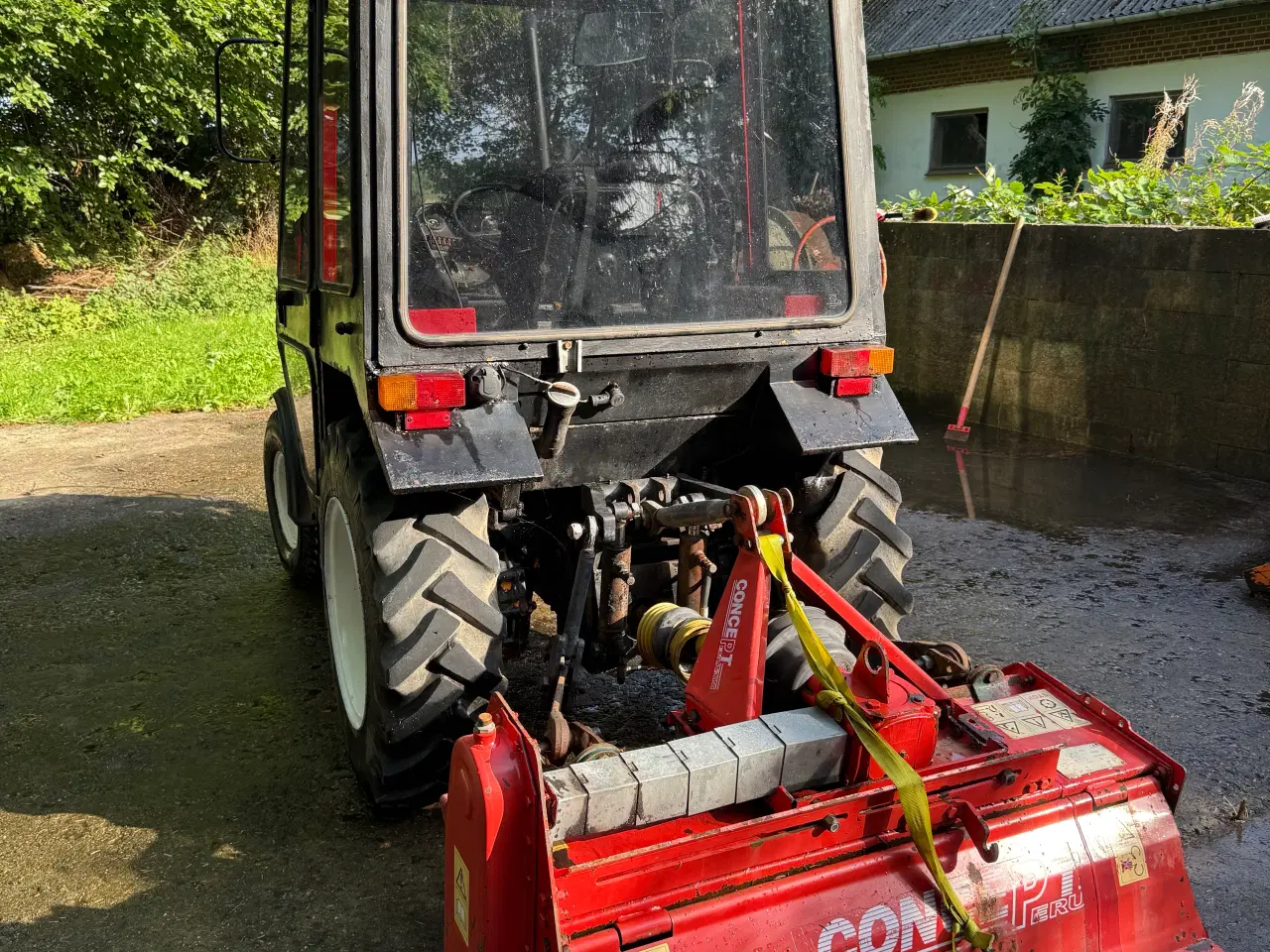Billede 3 - Mini traktor med fræser
