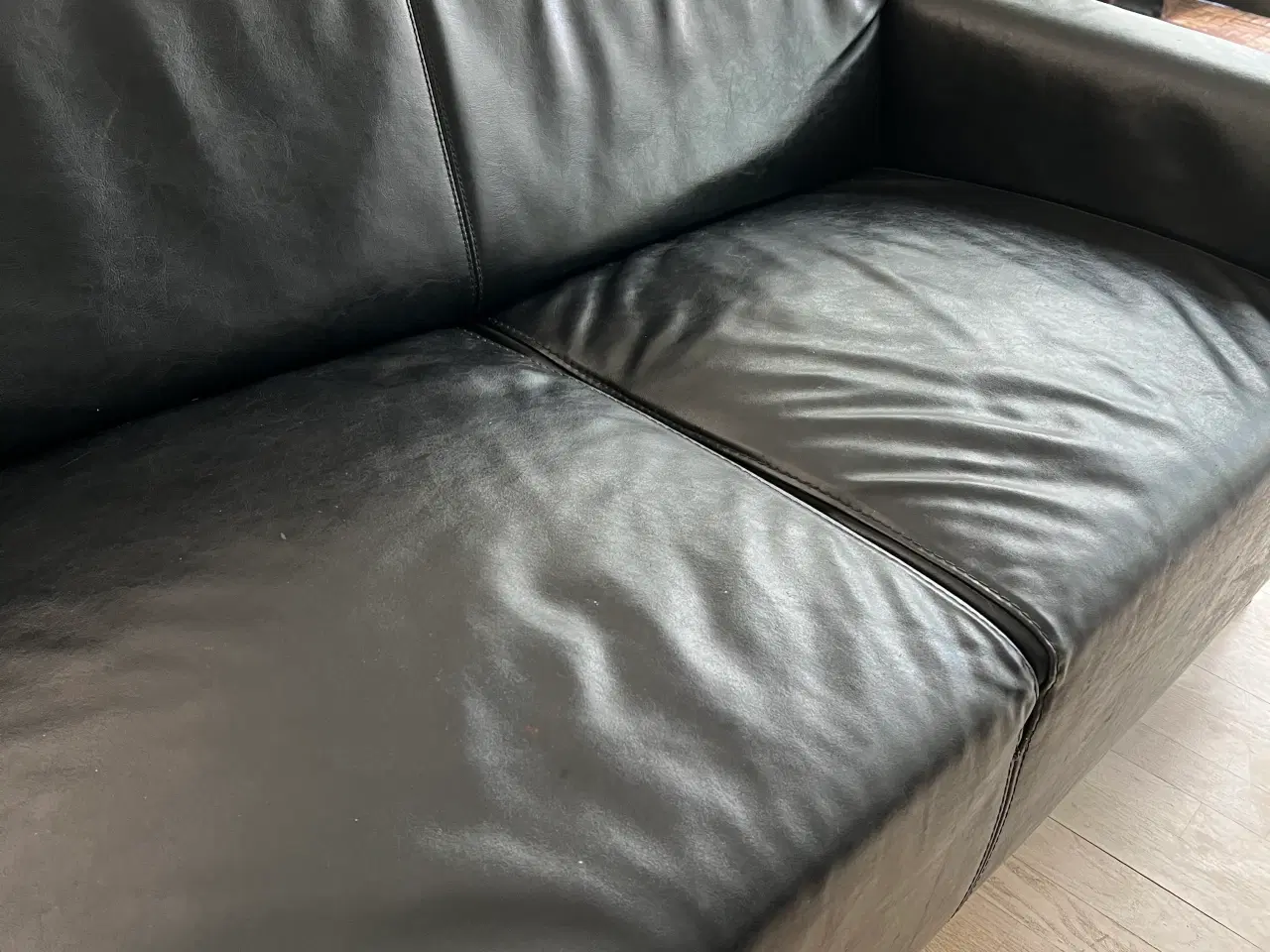 Billede 3 - Lædersofa