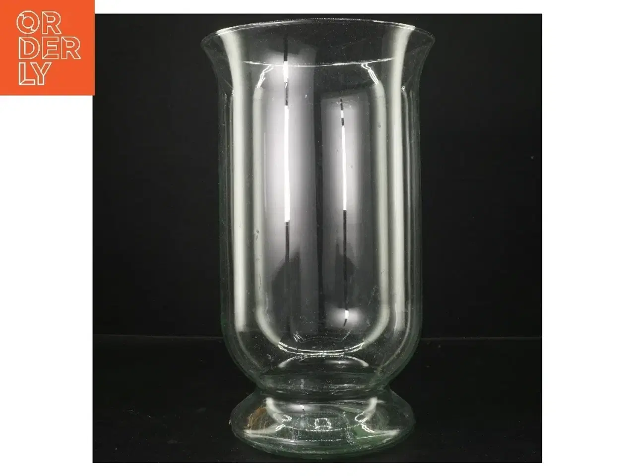 Billede 1 - Glasvase/hurricane (str. 18,5x31 cm)