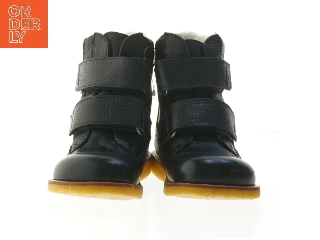 Billede 4 - Angulus TEX vinterstøvler i sort læder (str. 30 )