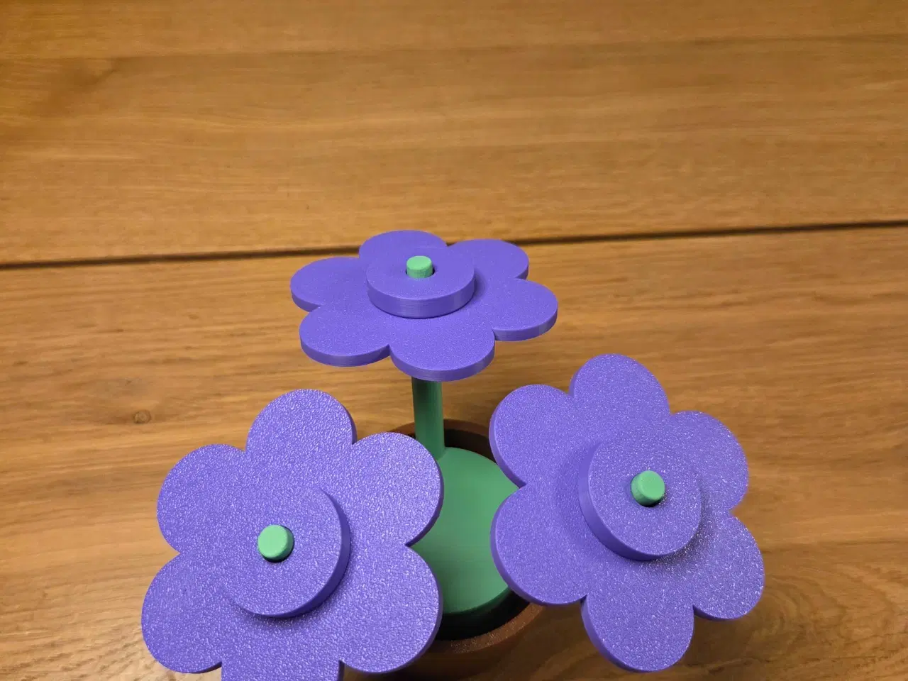 Billede 2 - LEGO-inspireret 3D-printet blomst