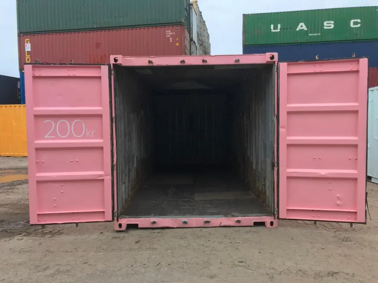 Billede 2 - 20 fods Container- ( står på Sjælland )