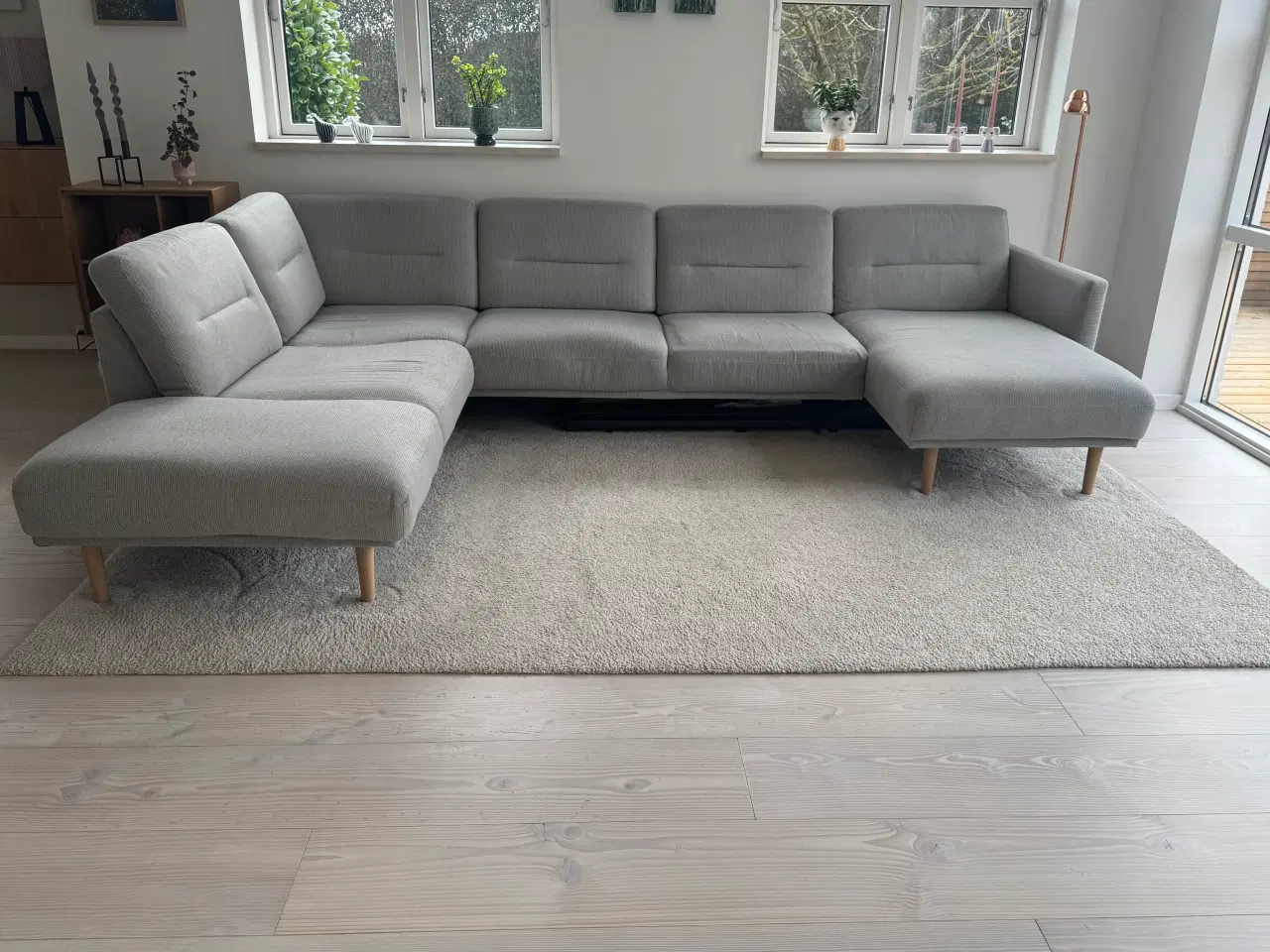 Billede 1 - Ilva LARVIK HJØRNESOFA MED CHAISELONG og PUF