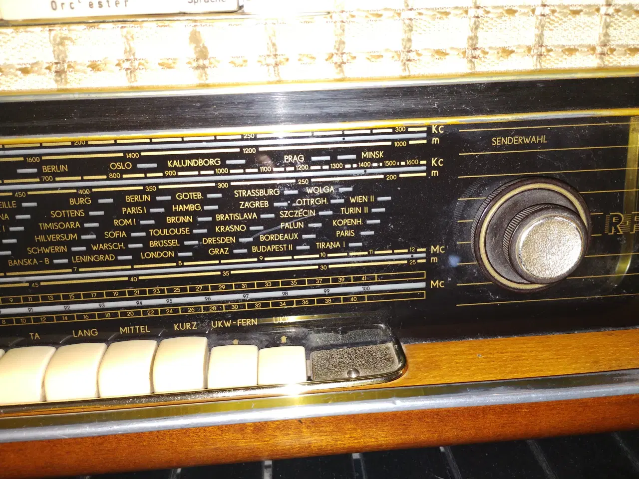 Billede 3 - Gammel RFT radio