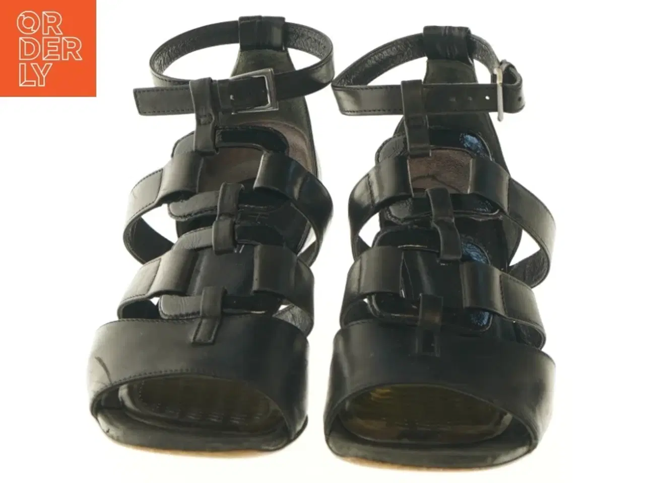 Billede 4 - Sandal i læder med spænde fra Via Vai (str. 38 )