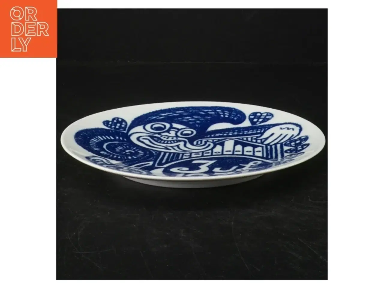 Billede 2 - Dekorativ samletallerken med motiv fra Henry Heerup (str. Ø. 20 cm)