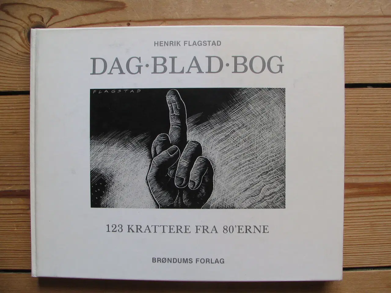 Billede 1 - Henrik Flagstad. Dag. Blad. Bog.