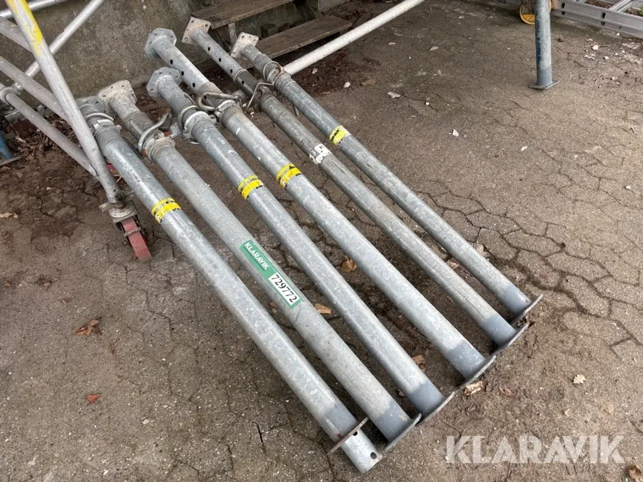 Billede 2 - Rørstøtter/soldater 7 styk Europlus 400EC