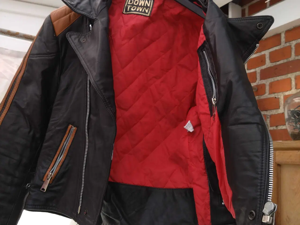 Billede 3 - Læder jakke