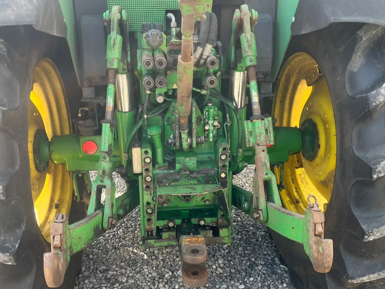 Billede 4 - John Deere 6510 Med frontlæsser