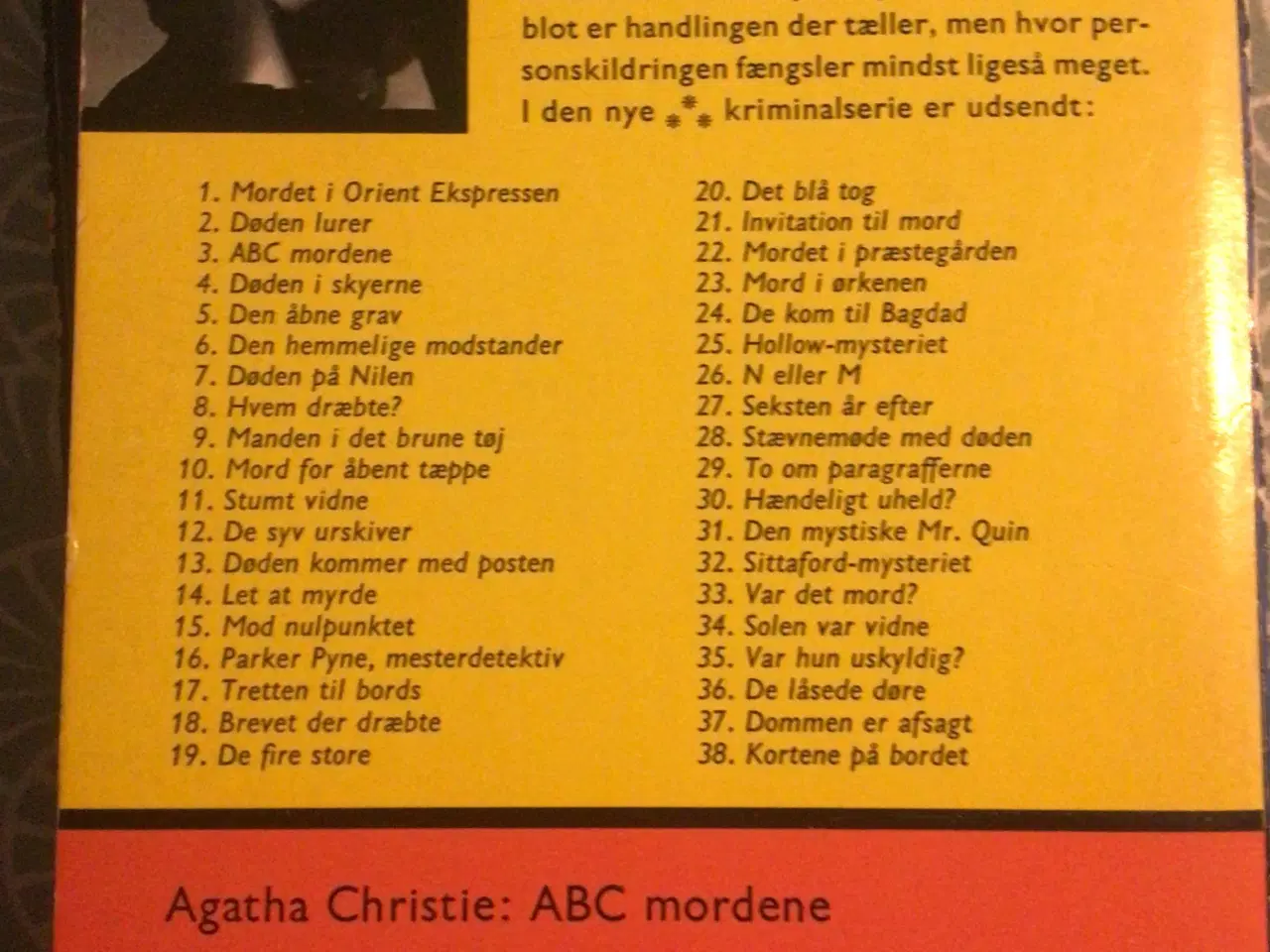 Billede 2 - Agatha Christie : ABC mordene