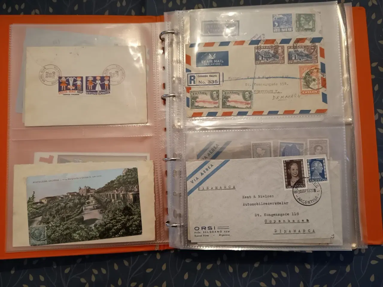 Billede 2 - Mappe med gamle breve