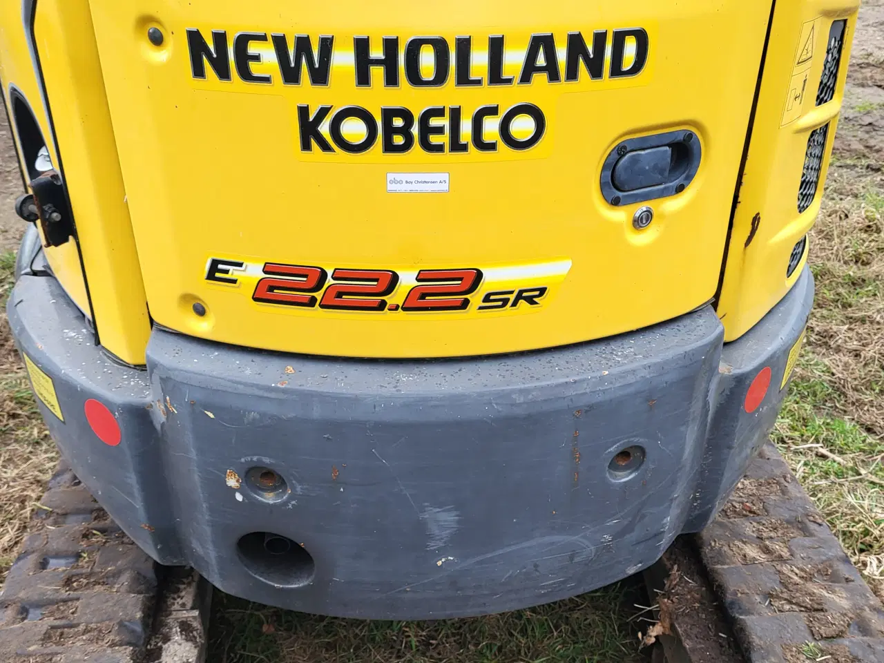 Billede 4 - New Holland minigraver, kan køres på trailer.