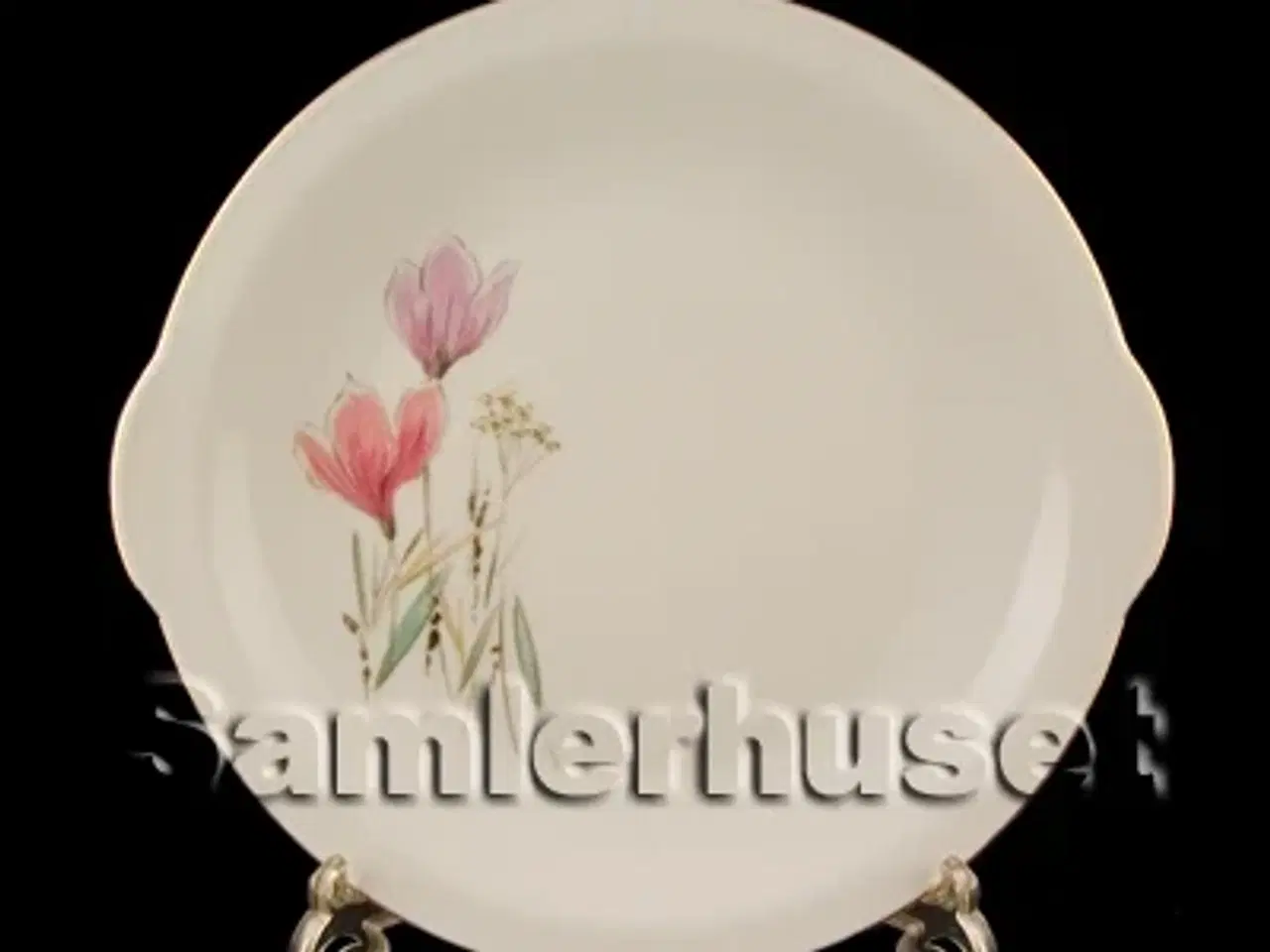 Billede 1 - Rødkilde Kagefad Rundt 26 cm.