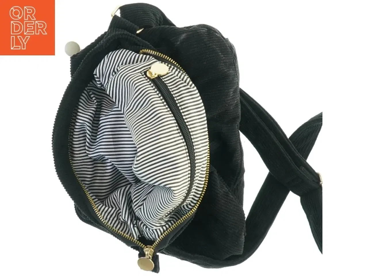 Billede 2 - Sort skuldertaske fra Conme (str. 27x31 cm)