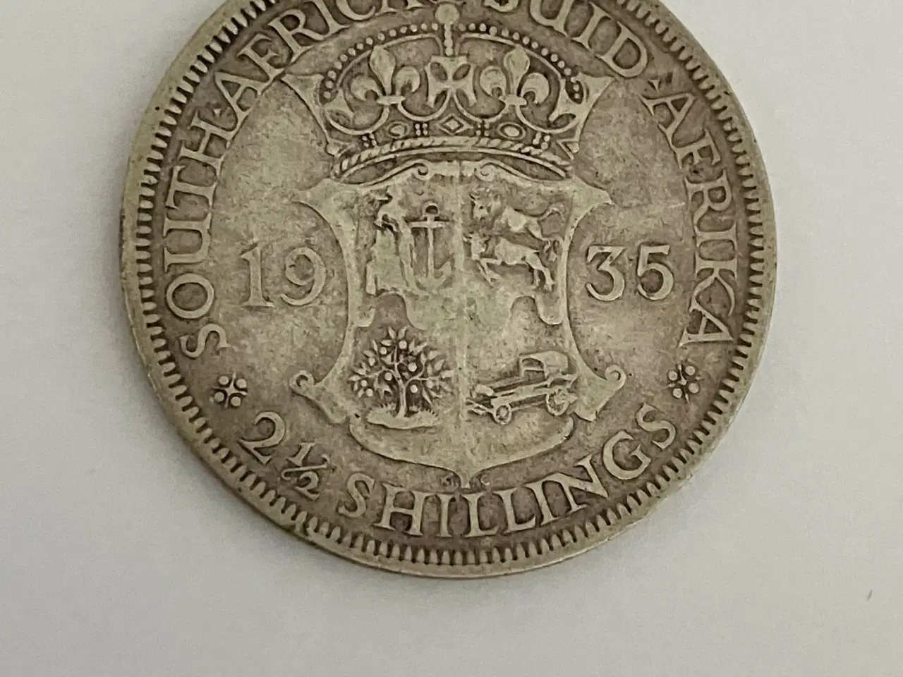 Billede 1 - 2 1/2 Shillings South Africa 1935