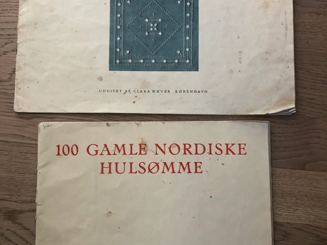 Billede 1 - Broderi Sammentræksmønstre og 100 gamle hulsømme