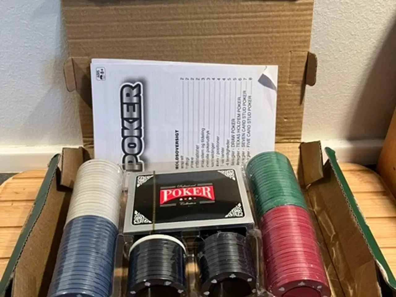 Billede 2 - Vini Game Pokersæt – Som nyt (stadig i cellofan!)