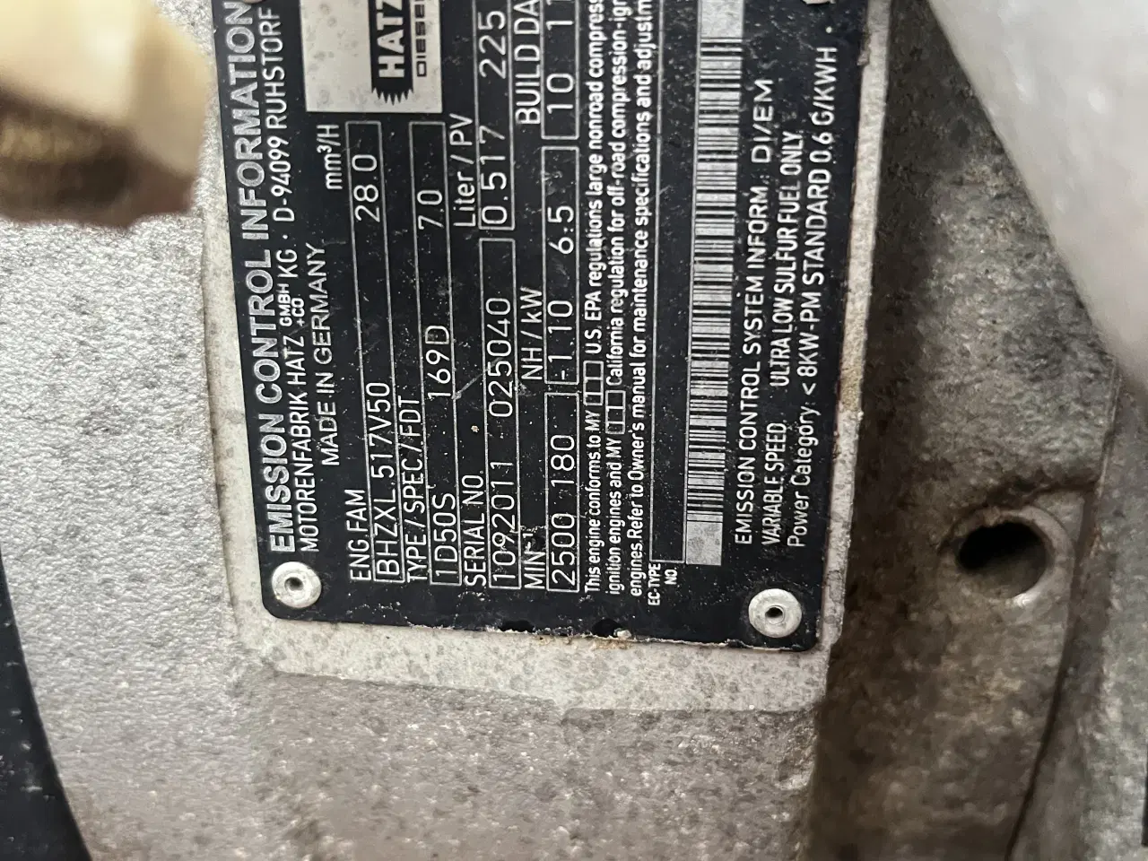 Billede 13 - Atlas Copco MV480 - 513kg diesel pladevibrator m.