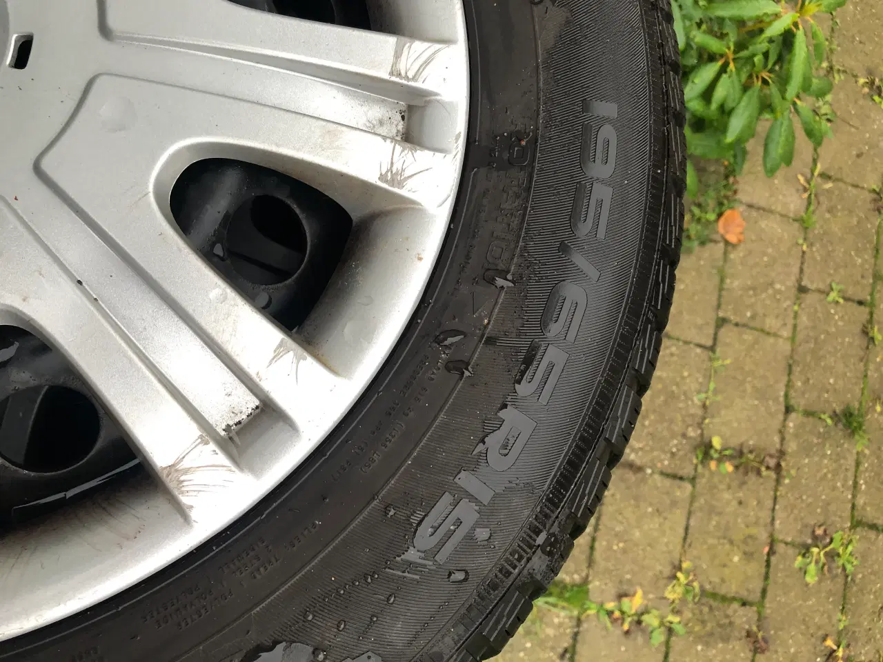 Billede 3 - Vinterhjul brugt knap en sæson