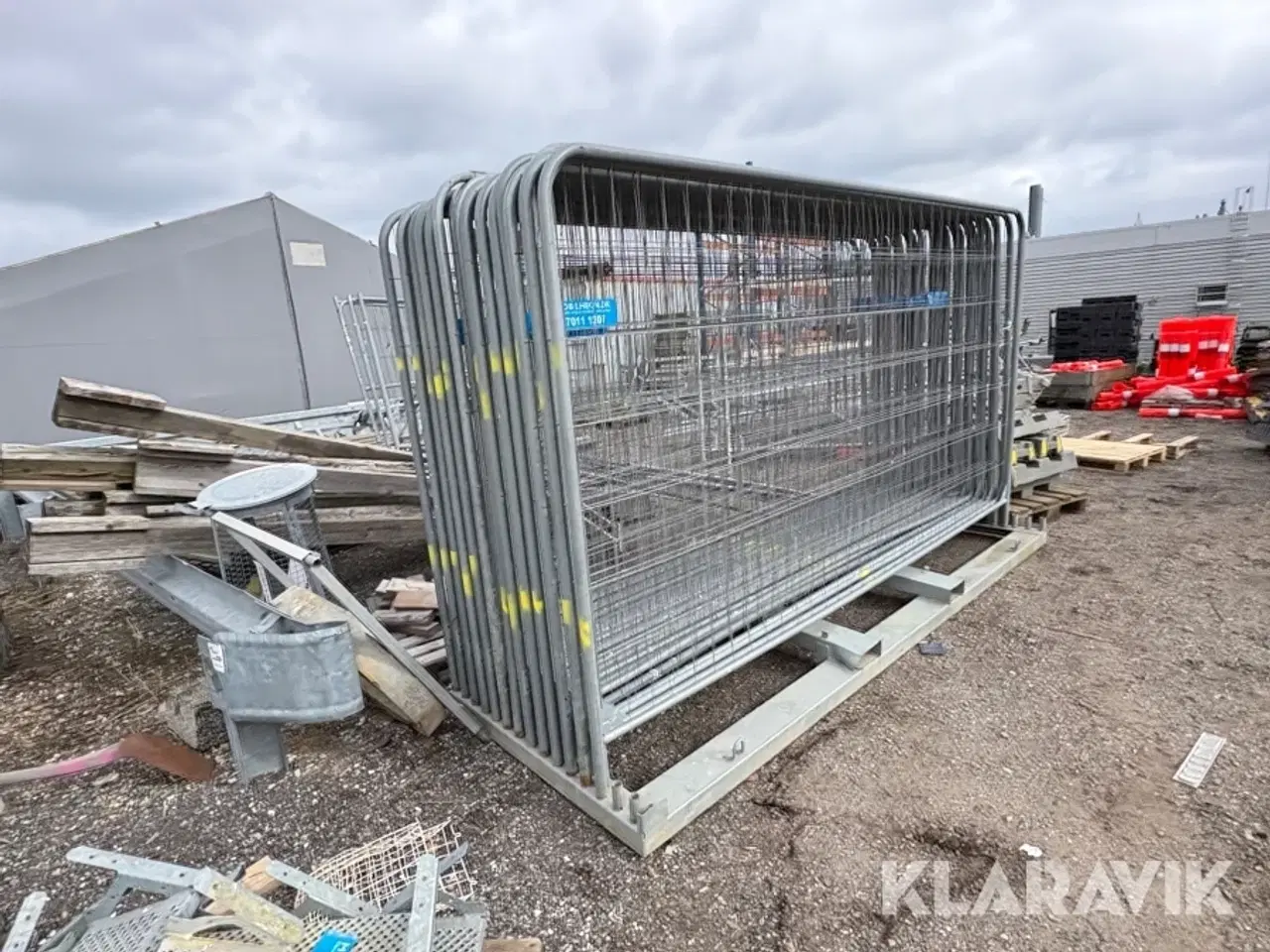 Billede 3 - Byggepladshegn og fødder 25 fag og 50 fødder