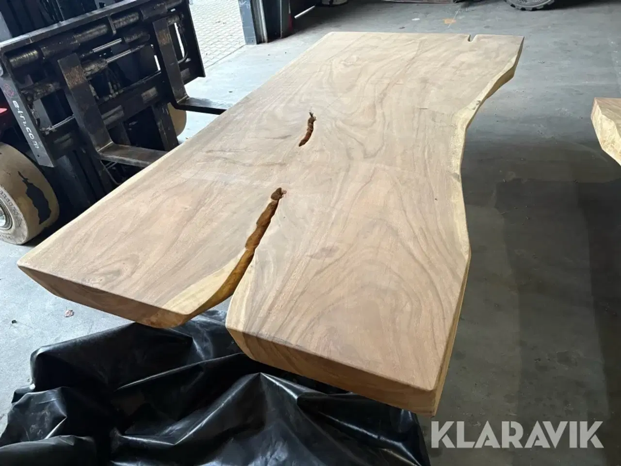 Billede 1 - Plankebordplade akacie ubehandlet 1 hel plade