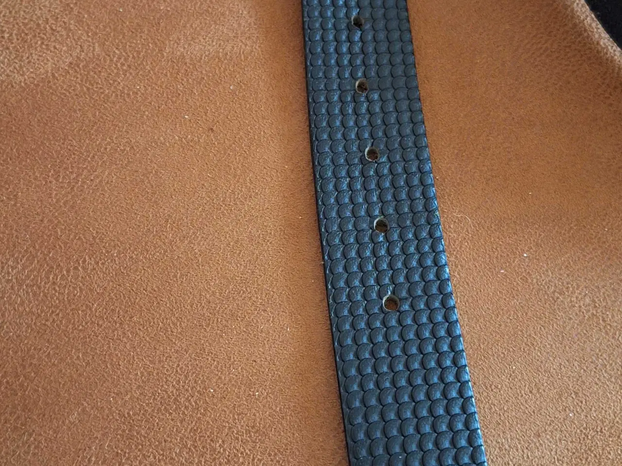 Billede 7 - Sort læderbælte 