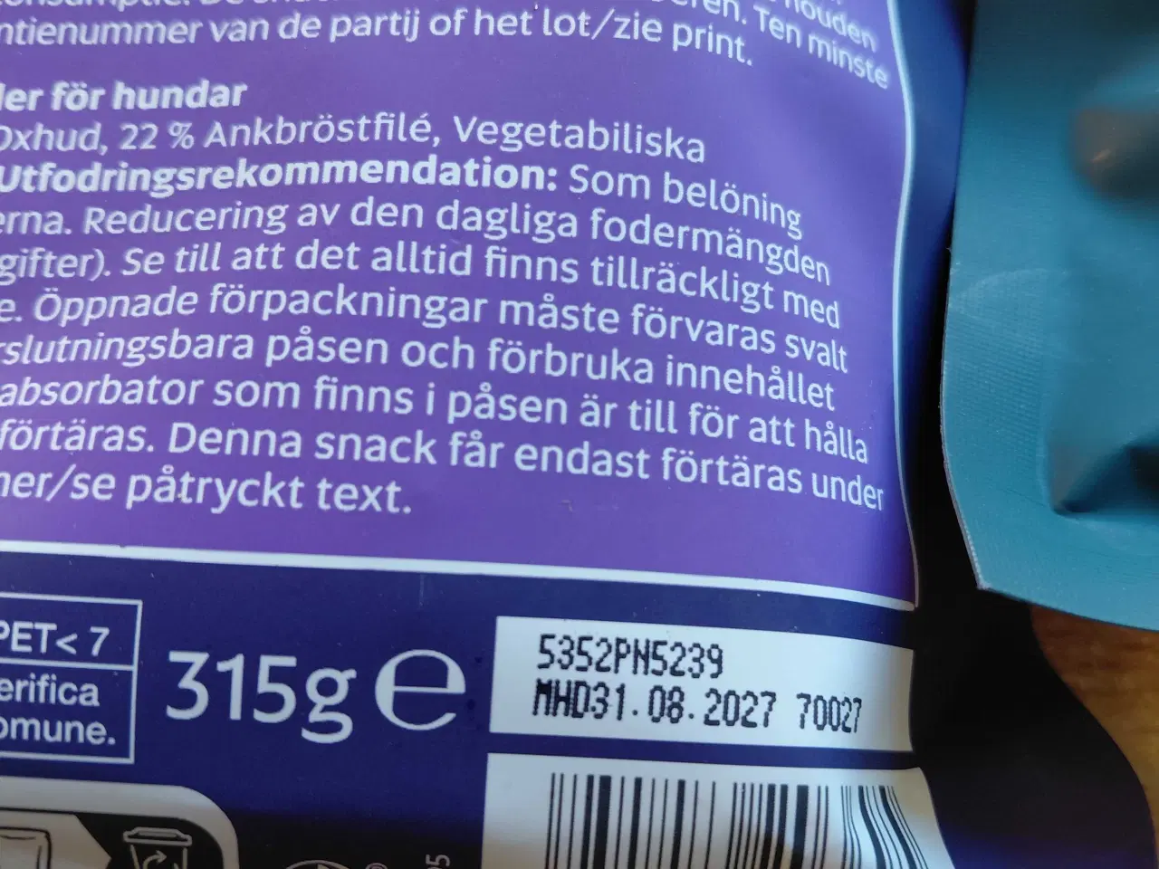 Billede 5 - Tyggeben til hund