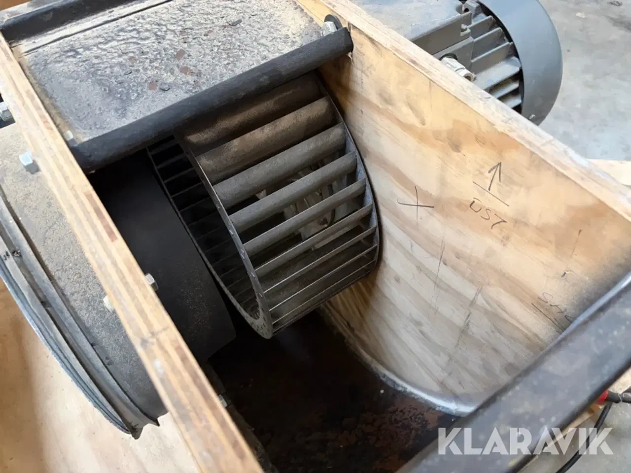 Billede 4 - Industriel ventilator med elmotor Axel Johnson Teknik A/S A.S MOT